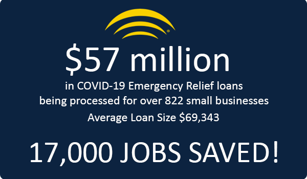 RickSaundersCEO's tweet photo. Our teams are working hard to support small businesses and help save jobs! https://t.co/nVx30ymKIC