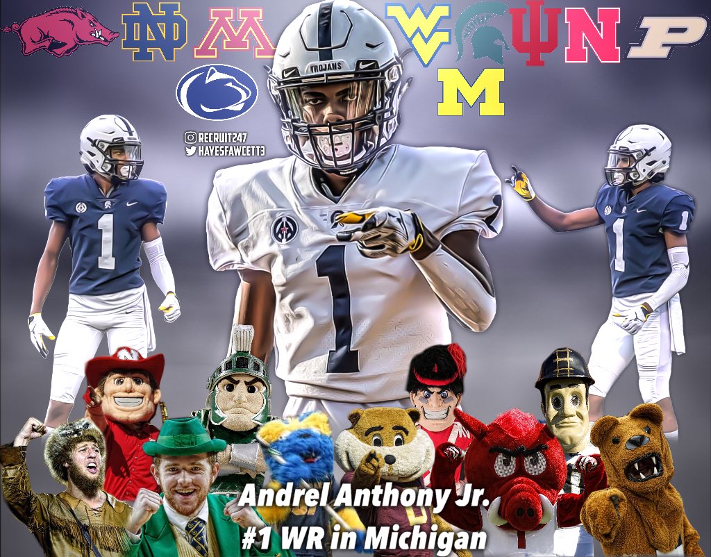 Andrel Anthony Jr. (@andrel_jr) on Twitter photo Blessed To Be In This Position... Top 10 🙏🏽
Recruitment Still 100% Open ‼️
Edit By: <a href="/Hayesfawcett3/">Hayes Fawcett</a> Blessed To Be In This Position... Top 10 🙏🏽
Recruitment Still 100% Open ‼️
Edit By: <a href="/Hayesfawcett3/">Hayes Fawcett</a>