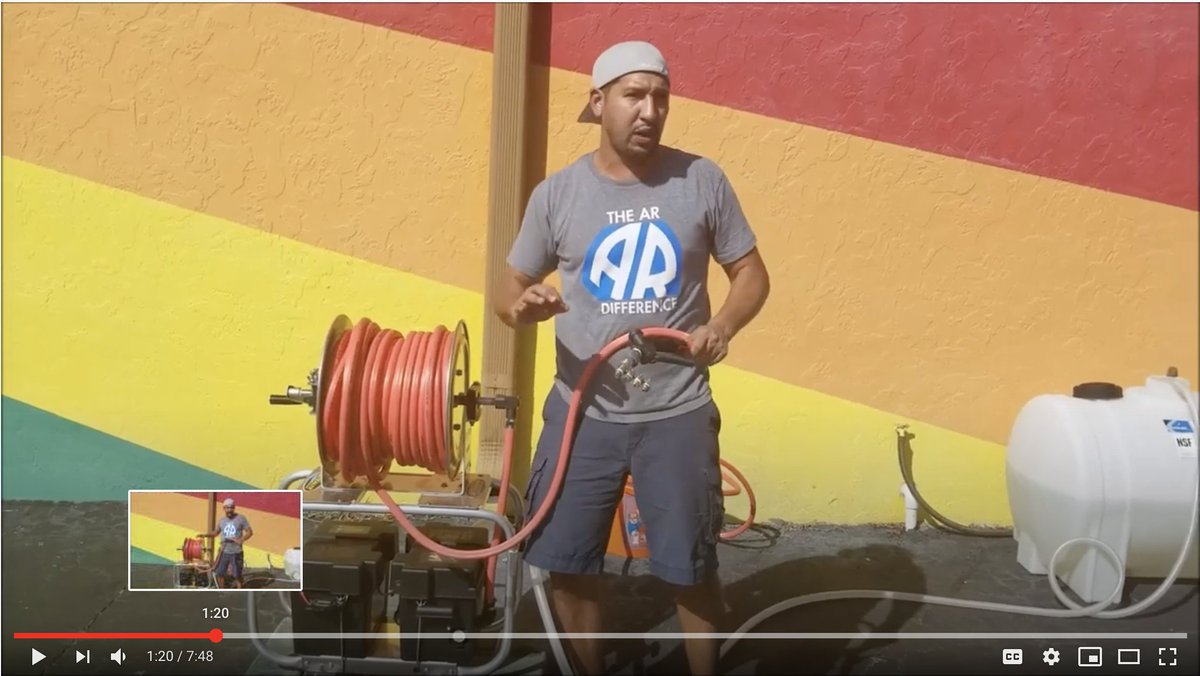 Pressure washing pros...  Check out @JNequipment demo of the Stealth PRO 7 GPM Soft Wash Roof Cleaning System using an Annovi Reverberi Diaphragm Pump. youtu.be/yBu-PgL_bxk via <a href="/YouTube/">YouTube</a> #pressurewasher #softwash