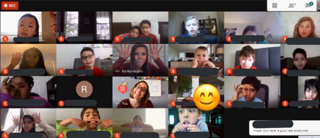 Had such a fun morning meeting with this sweet and silly bunch! 💚💙@MsConantGPE #gogpgators