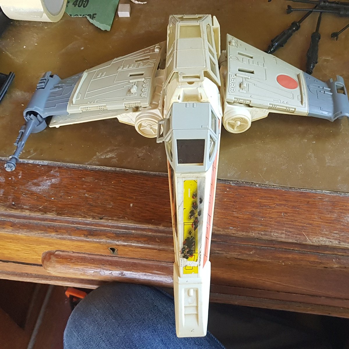 prop_maker_uk's tweet photo. Gone and started yet another project... I may finish some one day.
Anyway planning out a custom Star Wars toy. https://t.co/xpPBhKSNgK
