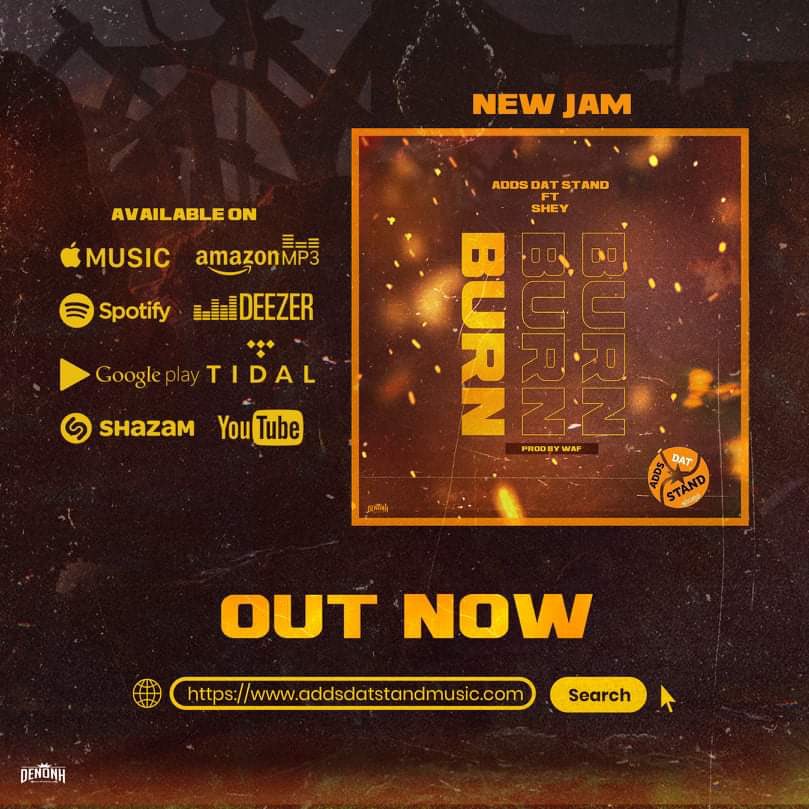(Adds that stand presents)
Another track 
(Burn)!!!!!!!!!
(One hand wash another)
(We di burn tribalism,burn manipulation)
Like and share youtu.be/pRxB7znkIMo