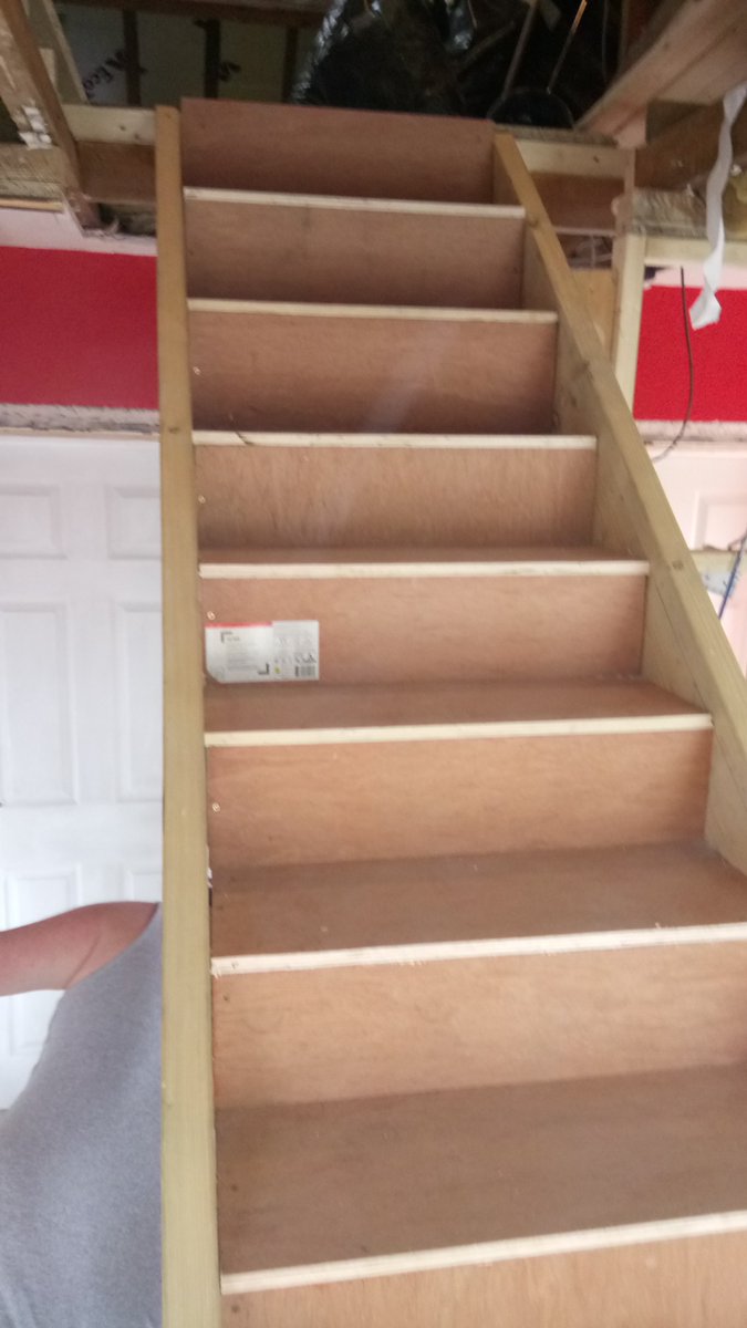 LevelBuilding's tweet photo. Staircase built from sctratch for our loft conversion project.. #notbadatall😉 https://t.co/aCRUJgrjcu