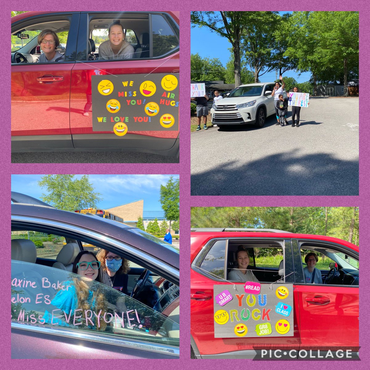 LearnEveryday5's tweet photo. Today was an amazing day @WakelonES We had an amazing teacher parade and the students, parents, and community showed us lots of love!! My heart is full!! https://t.co/cR0uolWG1e