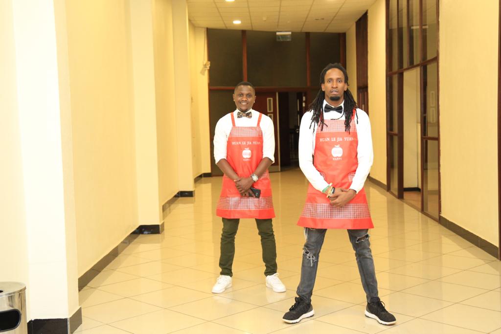 ntvuganda's tweet photo. The team is ready to serve you right. Are you ready? #NTVMixShow Forget tomorrow, let's enjoy now https://t.co/ctZGtIltw2