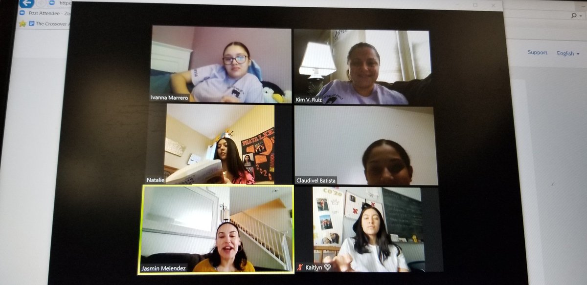 KimRuizPRAHD's tweet photo. We continue to deliver the Entre Mujeres curriculum but we thought we needed to add to the program to keep the girls engaged during the quarantine. So, we launched our Entre Mujeres virtual book club! We are reading &amp; discussing The Poet X. @WeAreUnidosUS https://t.co/6i7UUBsvM8