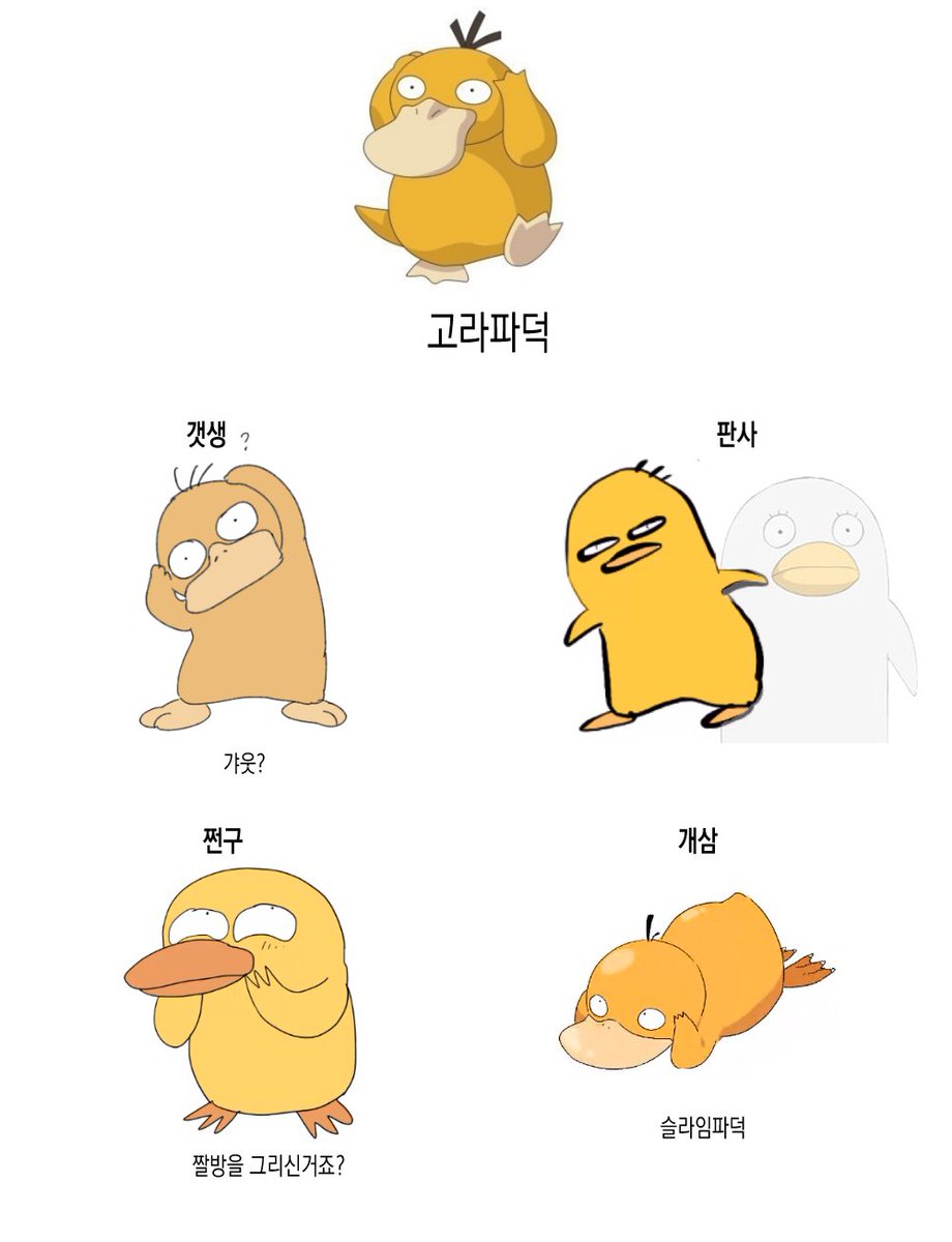 Anbogobogo's tweet photo. 42. 고라파덕 https://t.co/3SgKux6bE1