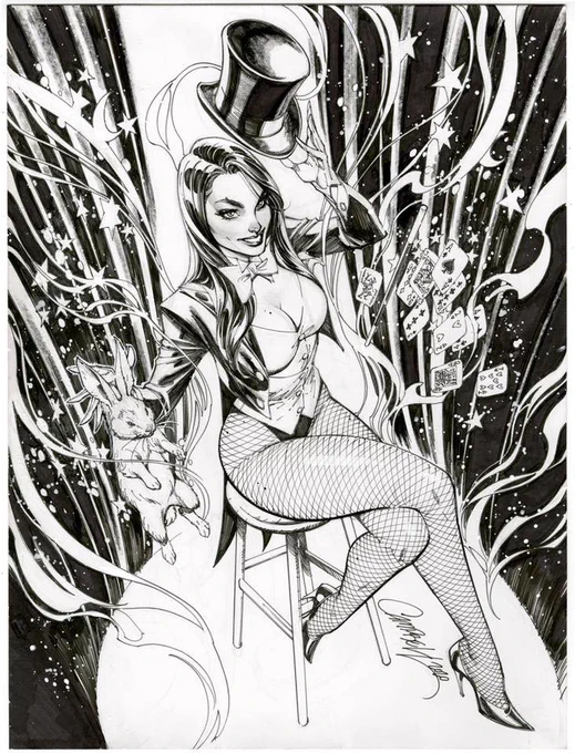 Well... unfortunately the original high bidder appears to have flaked on his high bid of my Zatanna Art benefitting comic book shops. So it's back up for auction again! https://t.co/5nHdHwhubO 