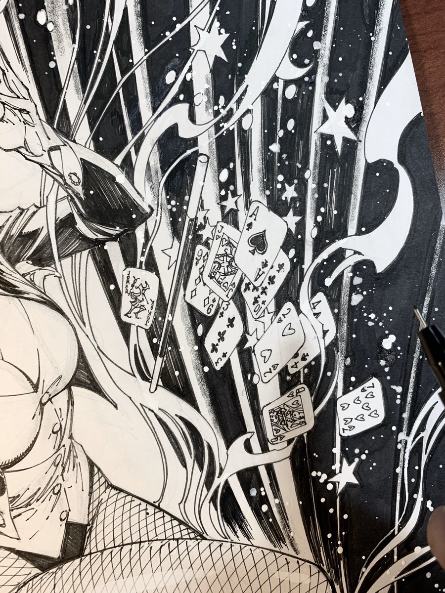 Well... unfortunately the original high bidder appears to have flaked on his high bid of my Zatanna Art benefitting comic book shops. So it's back up for auction again! https://t.co/5nHdHwhubO 