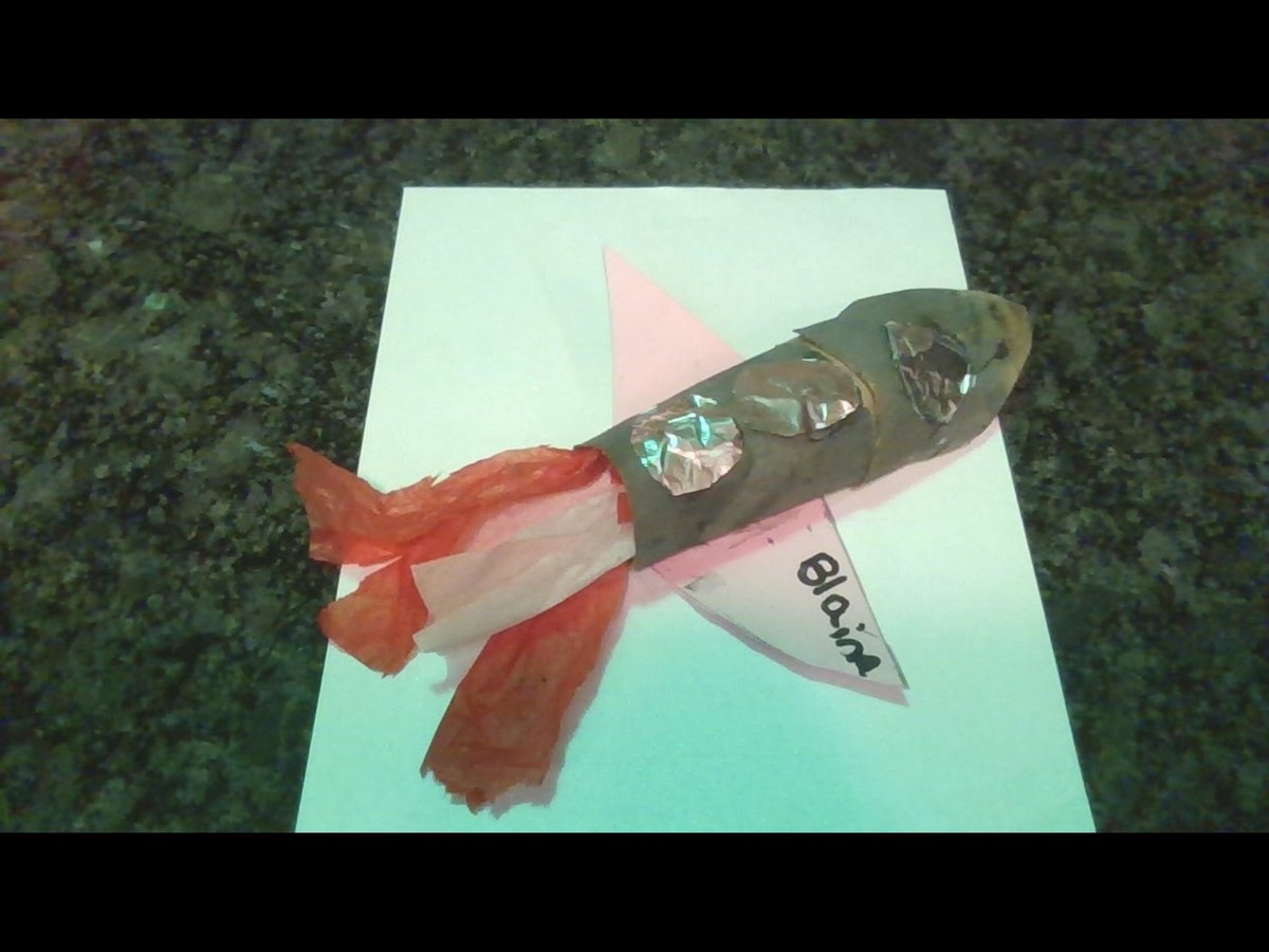 AnnunciationECS's tweet photo. Kindergarten A has been reading books by Oliver Jeffers. They were tasked with building their own rocket ship and moon using any materials they wanted from their home. They did a fantastic job. #ecsdfaithinspires #ecsdearlylearning https://t.co/YqlEGOSpFv