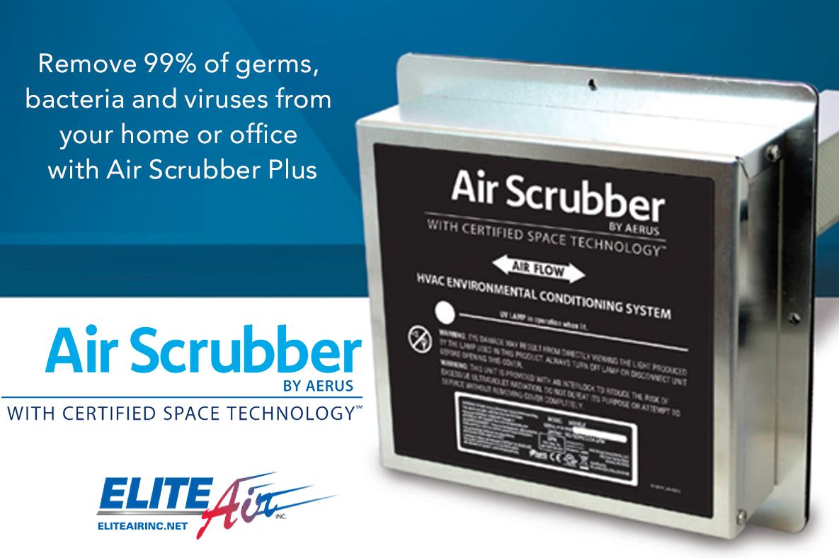Air Scrubber Plus is a system that eliminates indoor air quality risks, such as pollutants, chemical odors, dust, pollen, mold, and more. It’s designed to clean, freshen, and purify the air. Visit our website to learn more! ow.ly/LZN130qEoDC #AirPurifier