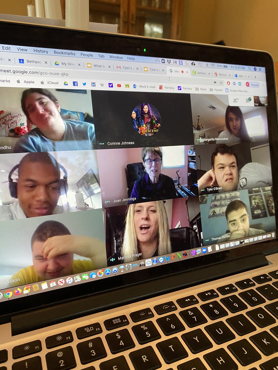 Another fabulous “Lunchin’ with our Bunch” Google Meets sesh with special surprise guest <a href="/kramer_of/">Kramer's Lane of Kindness</a> !!  So nice to catch up &amp; see all of you! Have a great weekend! 👋 🗣💬 💙💛 <a href="/BethpageUFSD/">BethpageUFSD</a> #WeAreBethpage #acingit #coronoaquarantine