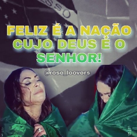RoseLoversFC's tweet photo. Ore Pela Sua Cidade, Ore Pelo Seu País, Ore Pelo Mundo. 🙏🏼🇧🇷❤️
Feliz É A Nação Cujo Deus É O Senhor!
.
.
.
#AmorRN #AmorDeFã #RoseNascimento #RN #Admiradores #Intercessores #Rose_Loovers
#Foilindo
#AmamosvocêRN #LiveRoseNascimento
@rosenasc_rn https://t.co/55Dq21avGB