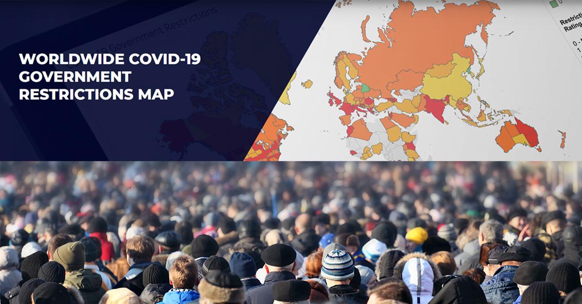 ambipar_us's tweet photo. We recently launched a new dashboard that tracks the #COVID19 related #restrictions on social life, business activity &amp; school operations implemented by governments worldwide.  

Read the press release: https://t.co/luBVzfGw1c
Check out the dashboard: https://t.co/srZ2SCOKPu https://t.co/nKkvtm0moF