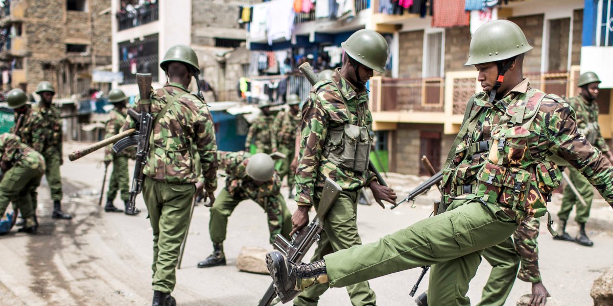 UNWatch's tweet photo. 🇰🇪 Kenya uses predatory policing to control coronavirus, dragging families from their homes for not wearing masks indoors.

@antonioguterres, why is the U.N. silent?
https://t.co/RsOOuKro3B https://t.co/XPFUGbKmEa