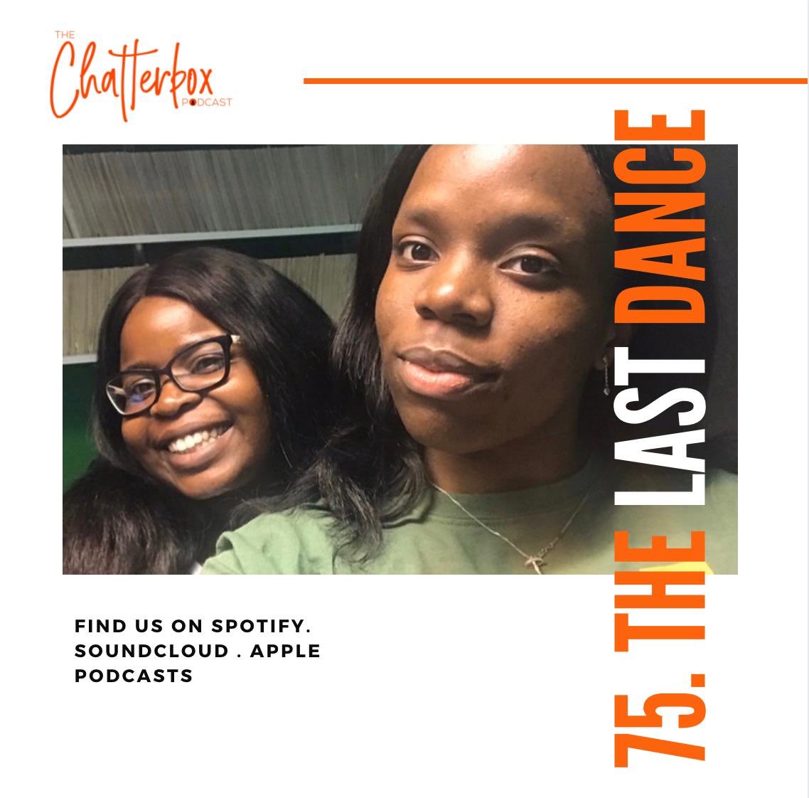 chatterboxpod's tweet photo. Happy #ChatterboxPodcast Friday 🥳
Sit back, relax and enjoy our latest episode 🤩
75. The Last Dance
SC: https://t.co/ikkkzpq2rZ
AP: https://t.co/MWKkQ3lnn1
Spotify: https://t.co/SIsxACAgdK
Don’t forget to SHARE, LIKE & SUBSCRIBE
#podcasts #podcastfriday #podsincolour https://t.co/5JhvTKniw6