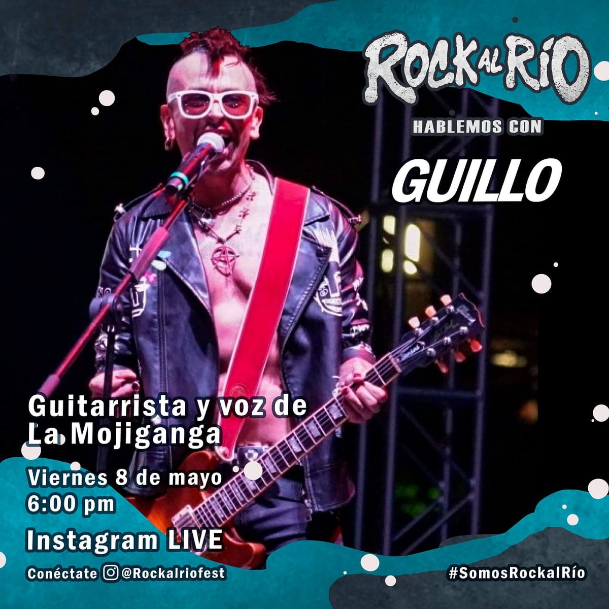 Recuerden hoy a las 6:00 p.m.