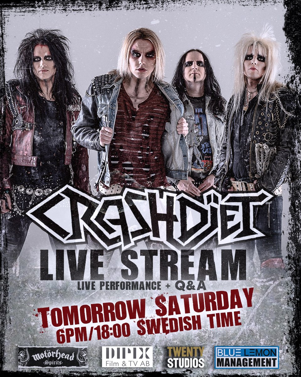 See us perform online tomorrow! youtu.be/T3jVjERJv98