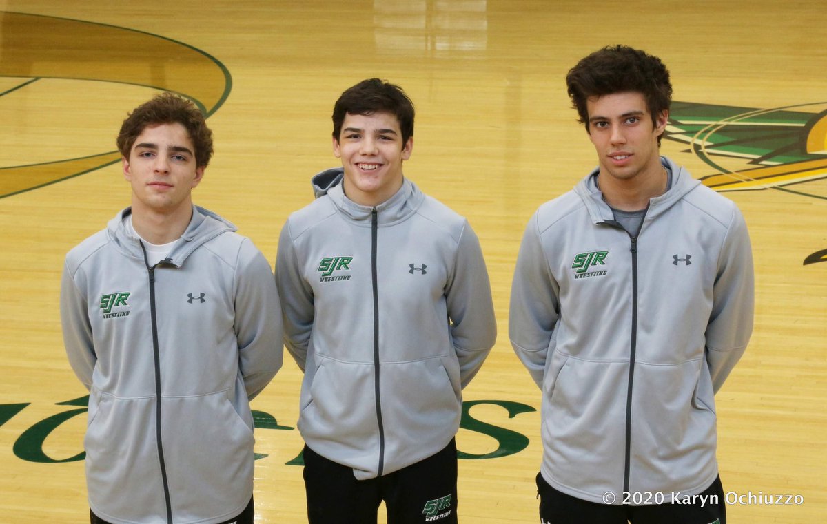 On this last day of classes for SJR Seniors, Class of 2020, we wish you the best of luck Stefano Sgambellone at Penn State, Justin Bierdumpfel at Brown and Devin Stapleton at TCNJ! We will miss you guys! #SJRPride #WeAreSJR