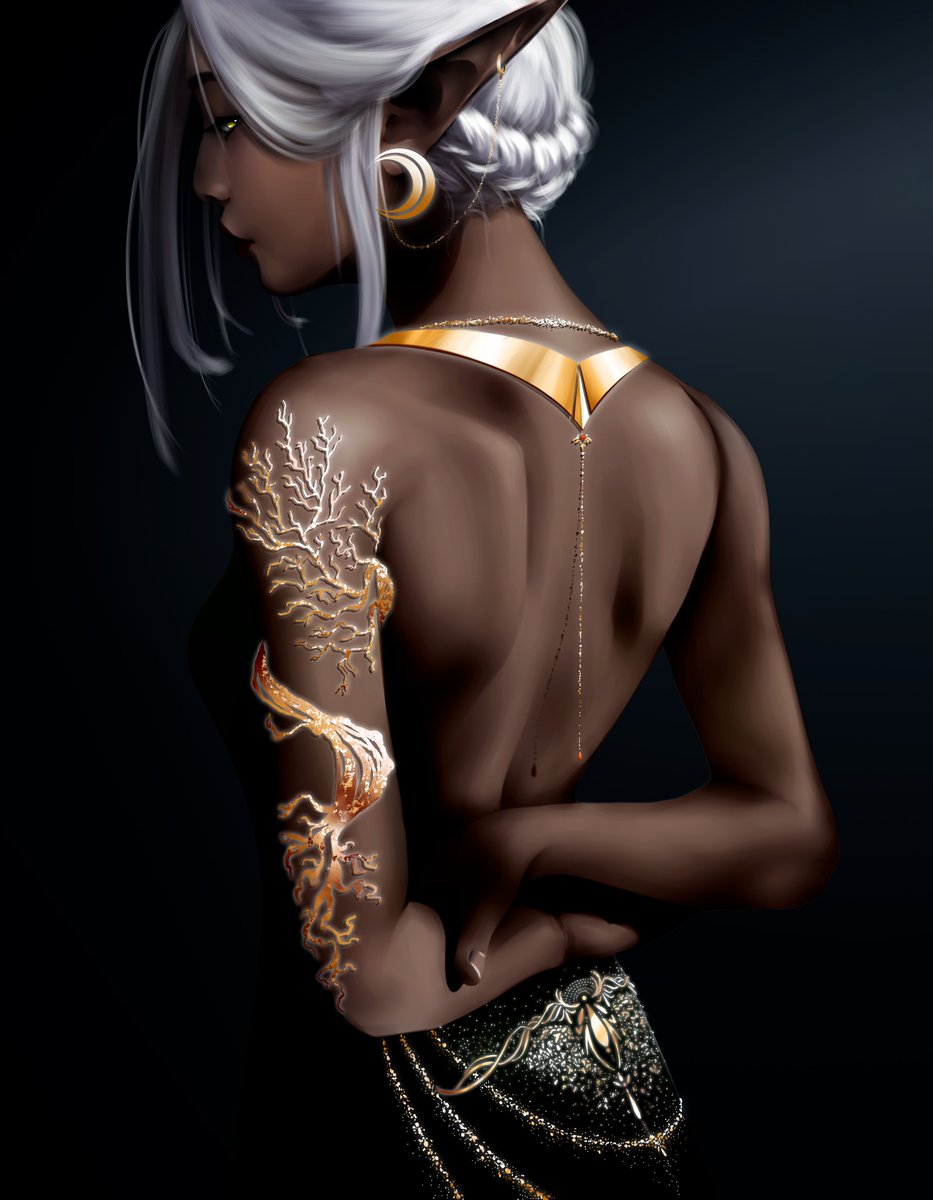 afeixart's tweet photo. Here's the second of my contributions to 
@ZineFantasy! in this house we love elves https://t.co/sjTe2DFDO0