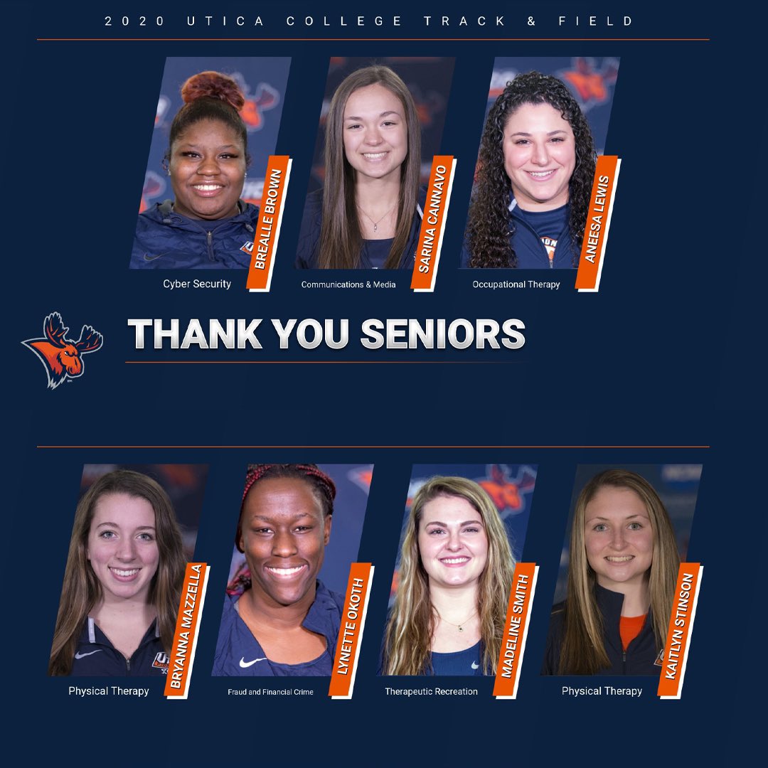 Utica_Pioneers's tweet photo. Our final senior salute recognizes our track and field seniors #WeAreUtica https://t.co/IjNFbmqsjB