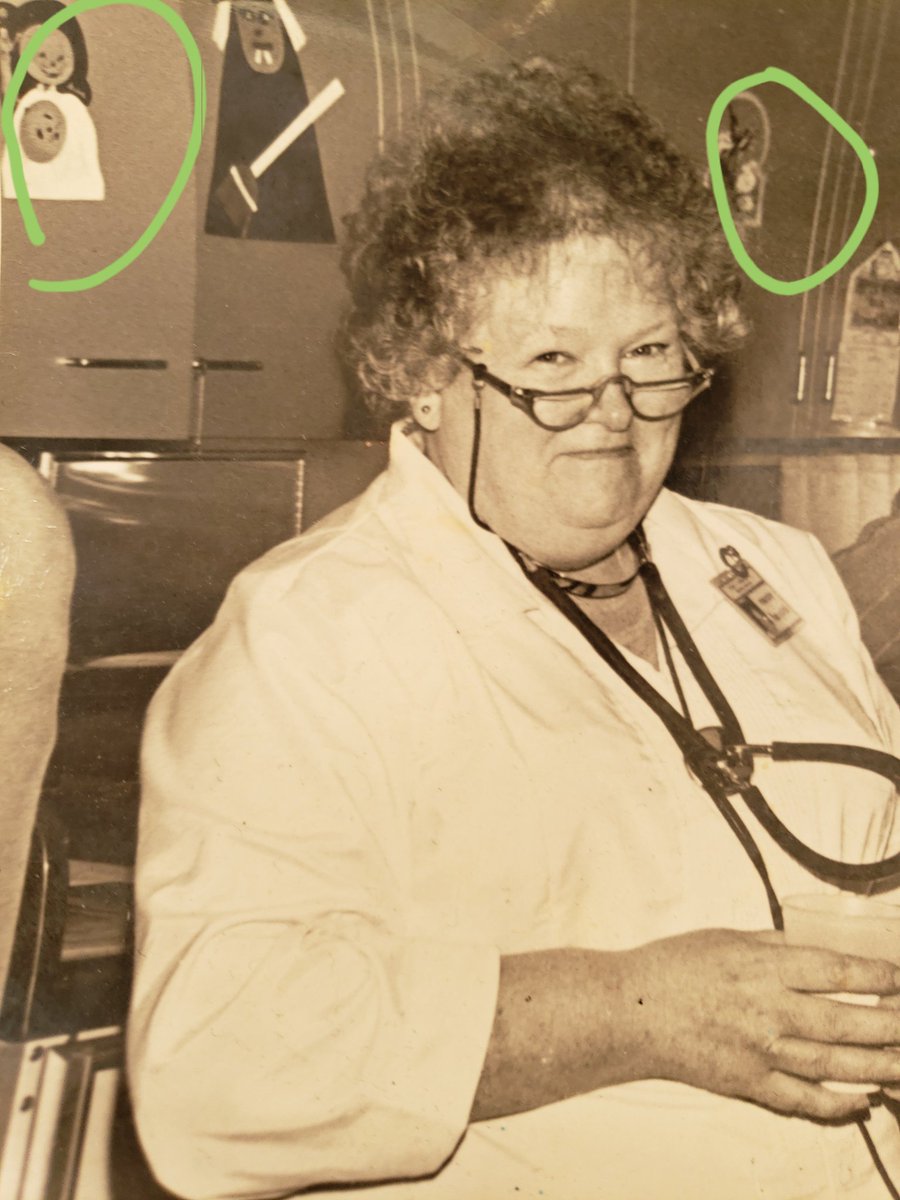 kroro43's tweet photo. I noticed #Mary in a pic I posted of my Mom at #MercyMedical est by @spsmw Springfield for #NursesWeek2020 #IspyMary May is the month of our #BlessedMother π #CatholicHealth https://t.co/XqxHdDuIhs