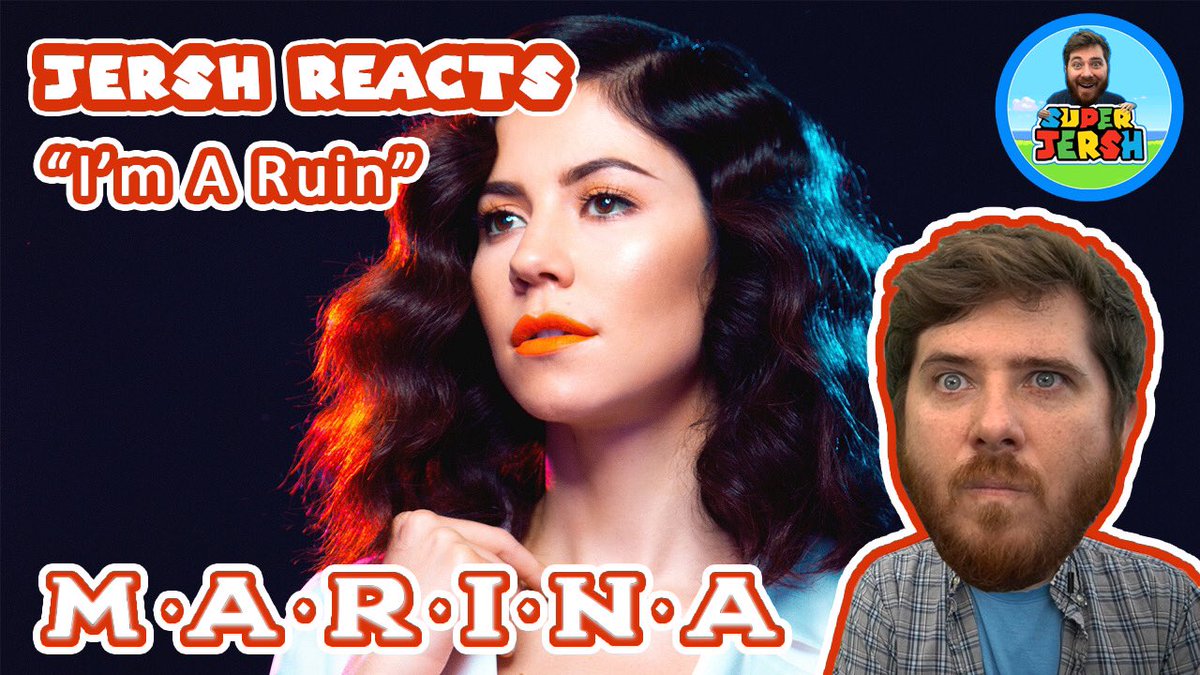 SuperJersh's tweet photo. MARINA I’m A Ruin REACTION! - Jersh Reacts
https://t.co/sK5md50EGF
#superjersh #marina #marinaandthediamonds #imaruin #marinaimaruin #synthpop #popmusic #jershreacts https://t.co/SZ5pZJCmA8
