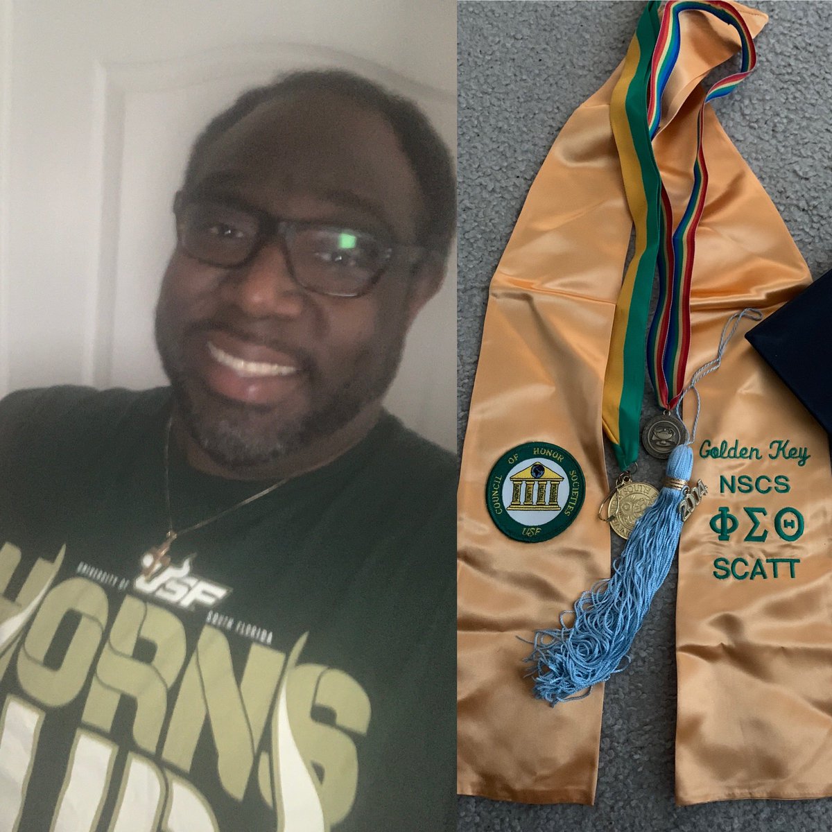 Congratulations to the graduates in the class of 2020 <a href="/USouthFlorida/">University of South Florida</a> 💚💛 Best wishes as you make your mark in the world! #USFGrad <a href="/educationUSF/">USF College of Education</a> @USFScatter <a href="/USFalumniAssn/">USF Alumni Association</a> #COEDU2004🤘🏾