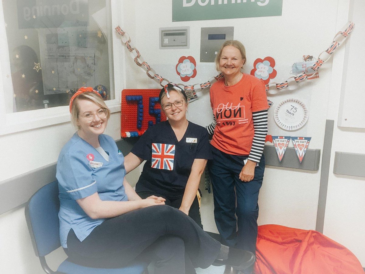 Children’s ward celebrating VE Day 🇬🇧#paedsrock