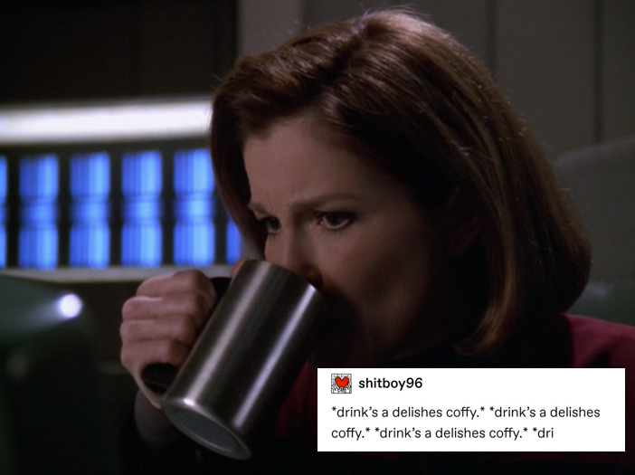 star trek: voyager characters as some of my favorite tumblr text posts