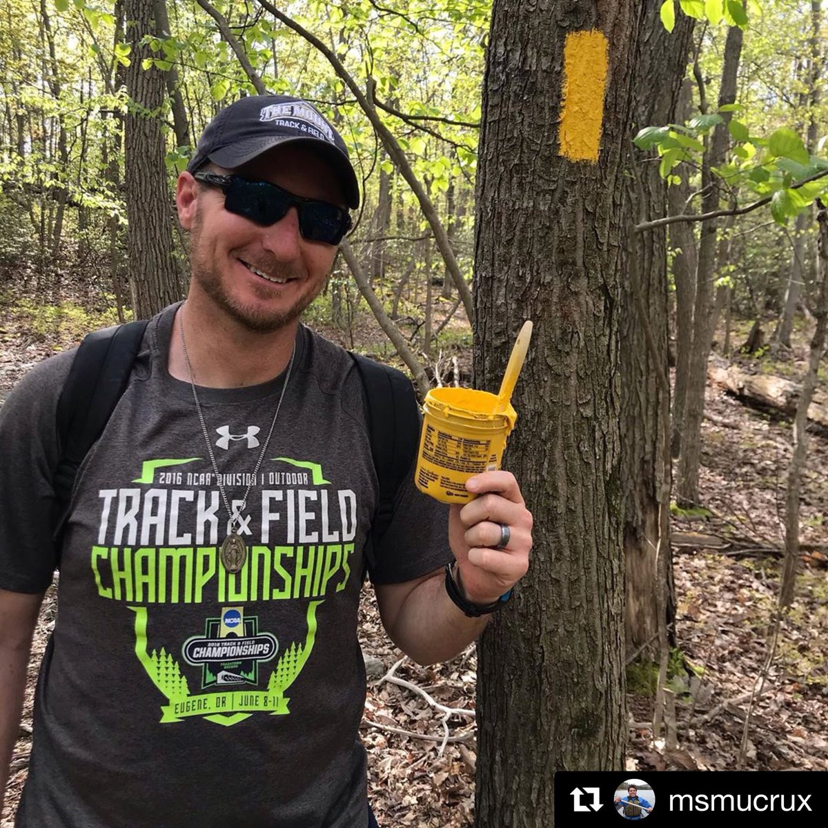 MountXCTFCoach's tweet photo. Had a blast with Crux this week marking out some new trails on Mary's mountain 👊🏻
#movemountains https://t.co/xT7MVspnvx