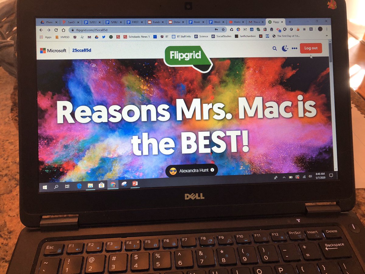 EMacKinderCrew's tweet photo. Thank you to my amazing students and their families. Flowers, gift cards, a personalized @Flipgrid page, and a parade.... they sure know how to make a teacher feel appreciated! Thank you from the bottom of my heart! #BearTavernPride https://t.co/nHYp0dRRxX