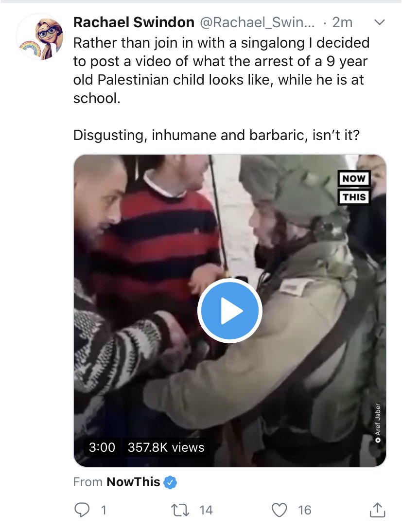 Rachael Swindon really gauging the mood of the nation here.