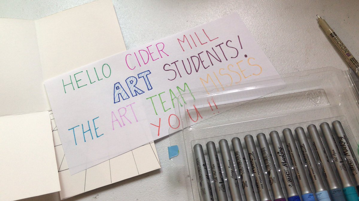 Preparing for next weeks ART lesson! Students, log on to Google Classroom on Monday, 5/11 to see what the art teachers have been up to! #wiltonwayct <a href="/MMontanaro_Art/">Michele Montanaro</a> <a href="/Caroline_HD/">Caroline H. Duggan</a> @LCatalano42