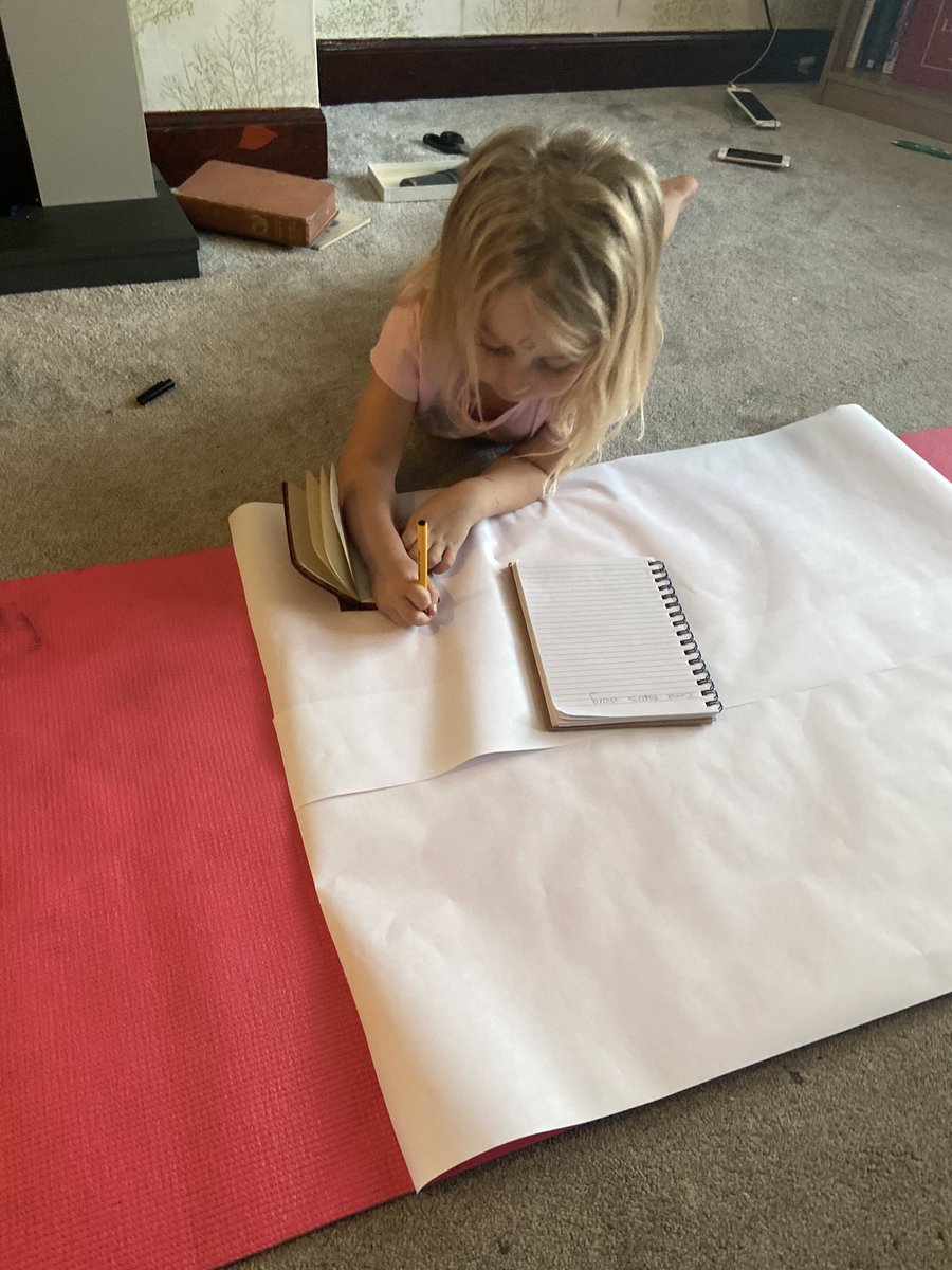 AnneC4's tweet photo. @p2_nethermains @MrsC_NPS girl enjoyed learning about VE Day today and what times were like when their Great Papa was in the RAF. https://t.co/AIWtnzkDuA