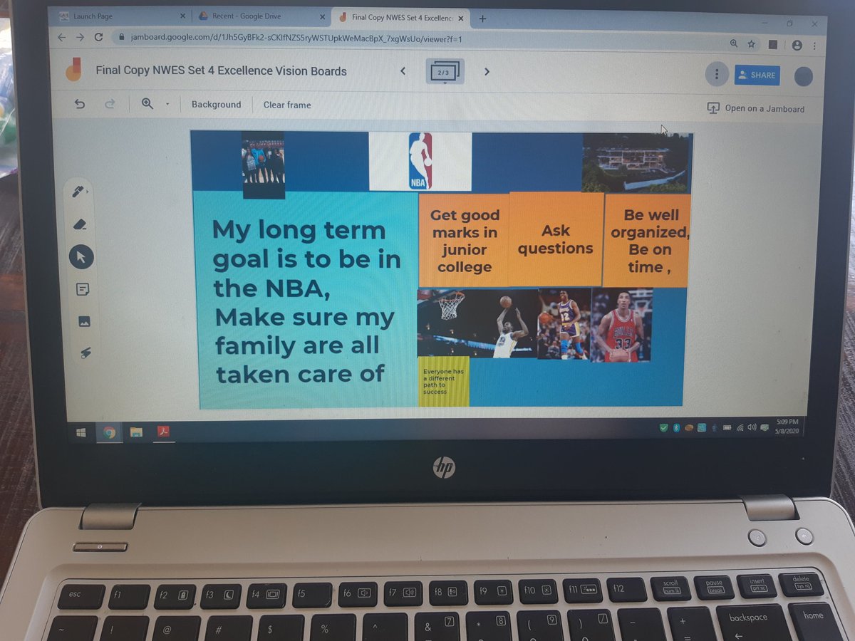 Another great online guest speakers session with Caleb &amp; Chris Johnson, NWES Gr. 6 Leblanc leaners, &amp; teachers creating personal vision boards. Special thanks to Caleb for leading the way. Excellence in action! <a href="/902CJohnson4/">Caleb Johnson</a>  <a href="/NelsonWhynder/">Nelson Whynder</a> <a href="/HRCE_RCH/">Shawn Grouse</a> @ChrisCocek