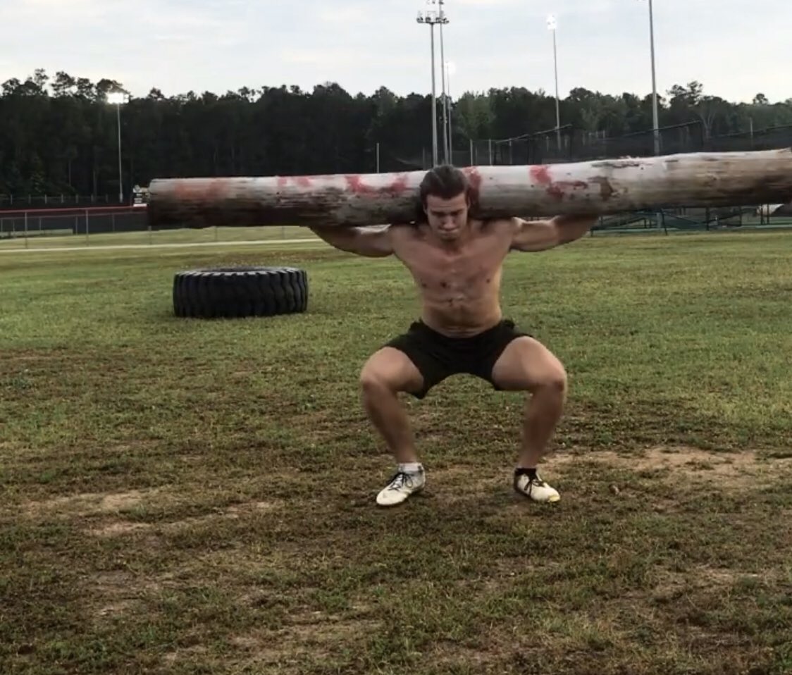 DoWPodcast's tweet photo. UPDATE: The Scottish Hammer ripped down a tree from the forest with his bare hands and is now doing squats. #HammerWatch https://t.co/fEYsNfQZv9
