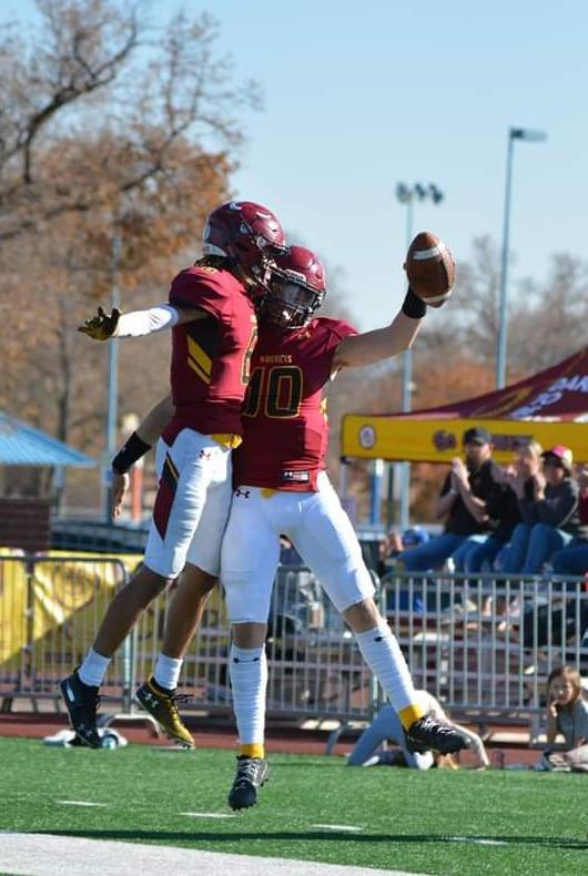 cam_jones23's tweet photo. After a great conversation with @Coach_Barela I am excited to say I have received an offer to further my football and academic career at Colorado Mesa University. Big thanks to @coachjack212 @CMUMavsFootball @CoachTPulford @SixZeroAcademy https://t.co/pZaRXYzIdg