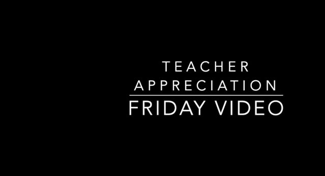 Our families came together to create our Teacher Appreciation Friday Video.  Sit back and enjoy! youtu.be/xbOga6Hv6V0