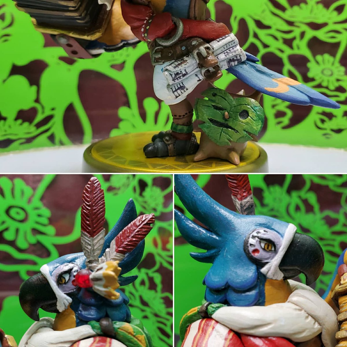 TrevnickT's tweet photo. #customamiibo #amiibocustom #customfigure #Zelda
#zeldabreathofthewild #Kass
https://t.co/KQ3A6tSXDe https://t.co/snEkntwld2