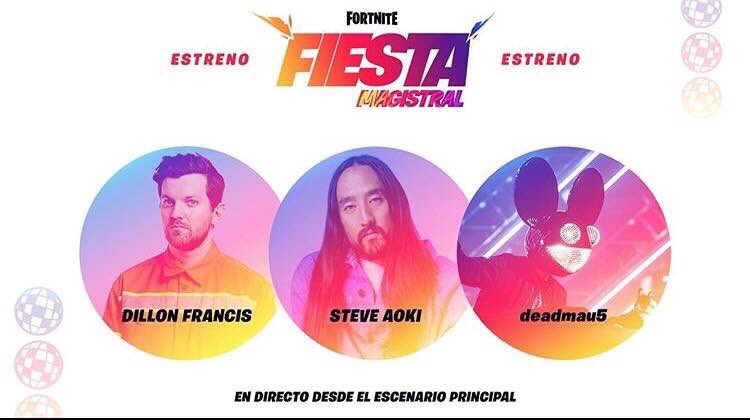 MoreTalentMx's tweet photo. #NoTeLoPierdas 😯
Para todos los amantes de #Fortnite y la música electrónica, ES HOY. 🎶🔥

Estos tres grandes se estarán presentando en punto de las 8:00 pm. 🥳🎧 https://t.co/nWziOQ5A1C