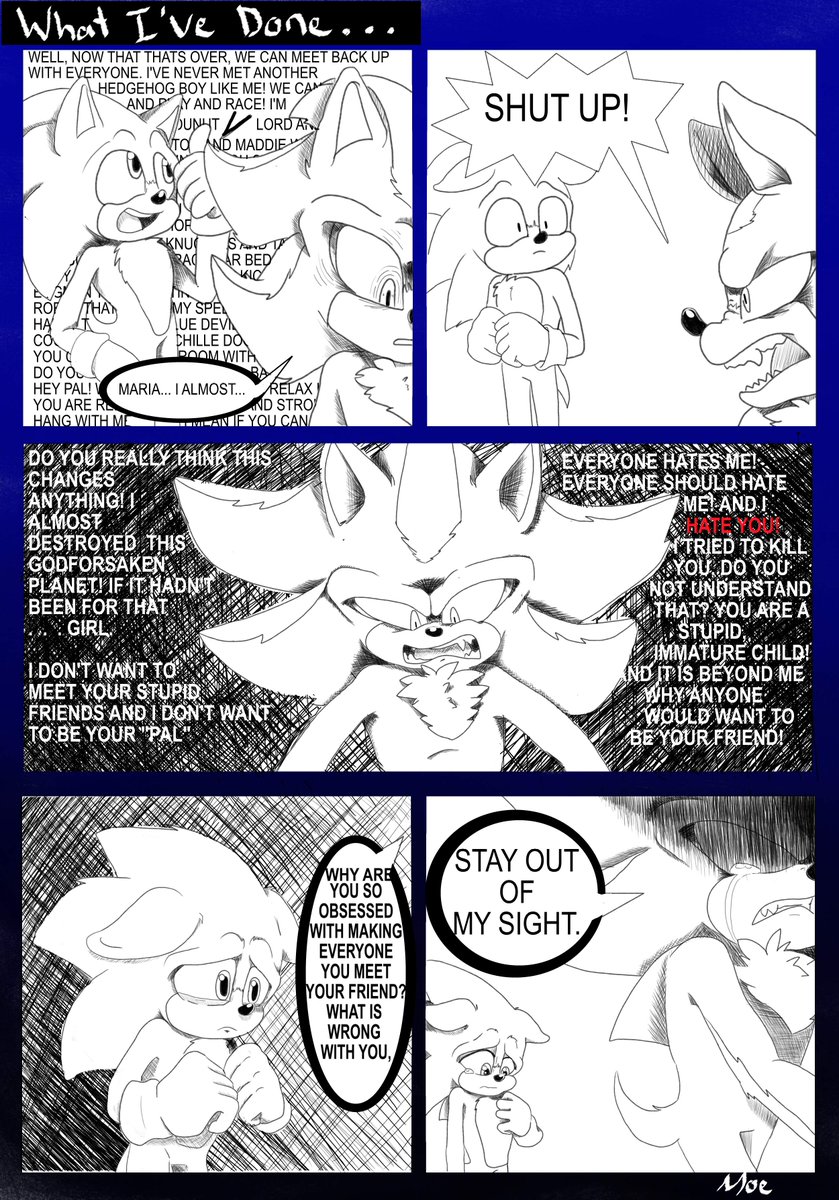I did a lot of experimenting with this one. I think if shadow was in a sonic movie he would hold a lot of guilt, jealousy and anger to sonic, because of what shadow almost did. That being if he didn't "die" at the end. #SonicMovie #SonicTheHedgehog #ShadowTheHedgehog