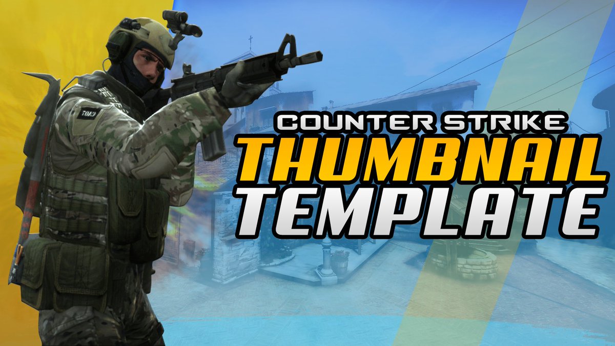 GamingGraphicYT's tweet image. *** NEW THUMBNAIL TEMPLATE ***

New CSGO Thumbnail Template!

Likes and Retweets are much appreciated!

If you are interested drop me a DM
gaminggraphicsport.myportfolio.com

#youtubethumbnails #thumbnailtemplate #youtube #gaming #csgo #counterstrike #graphicdesigner #gfx #twitchgraphics