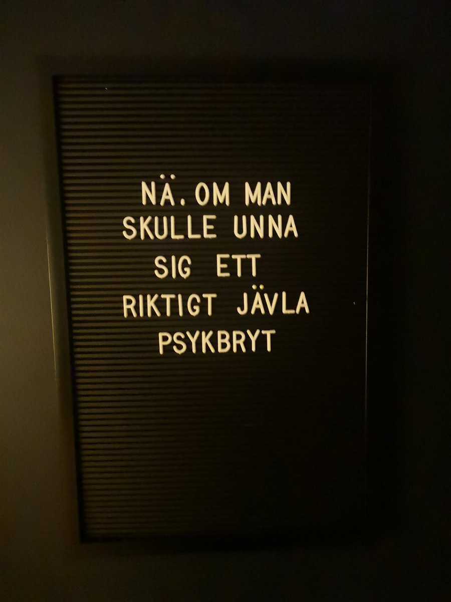 Varje Måndag!