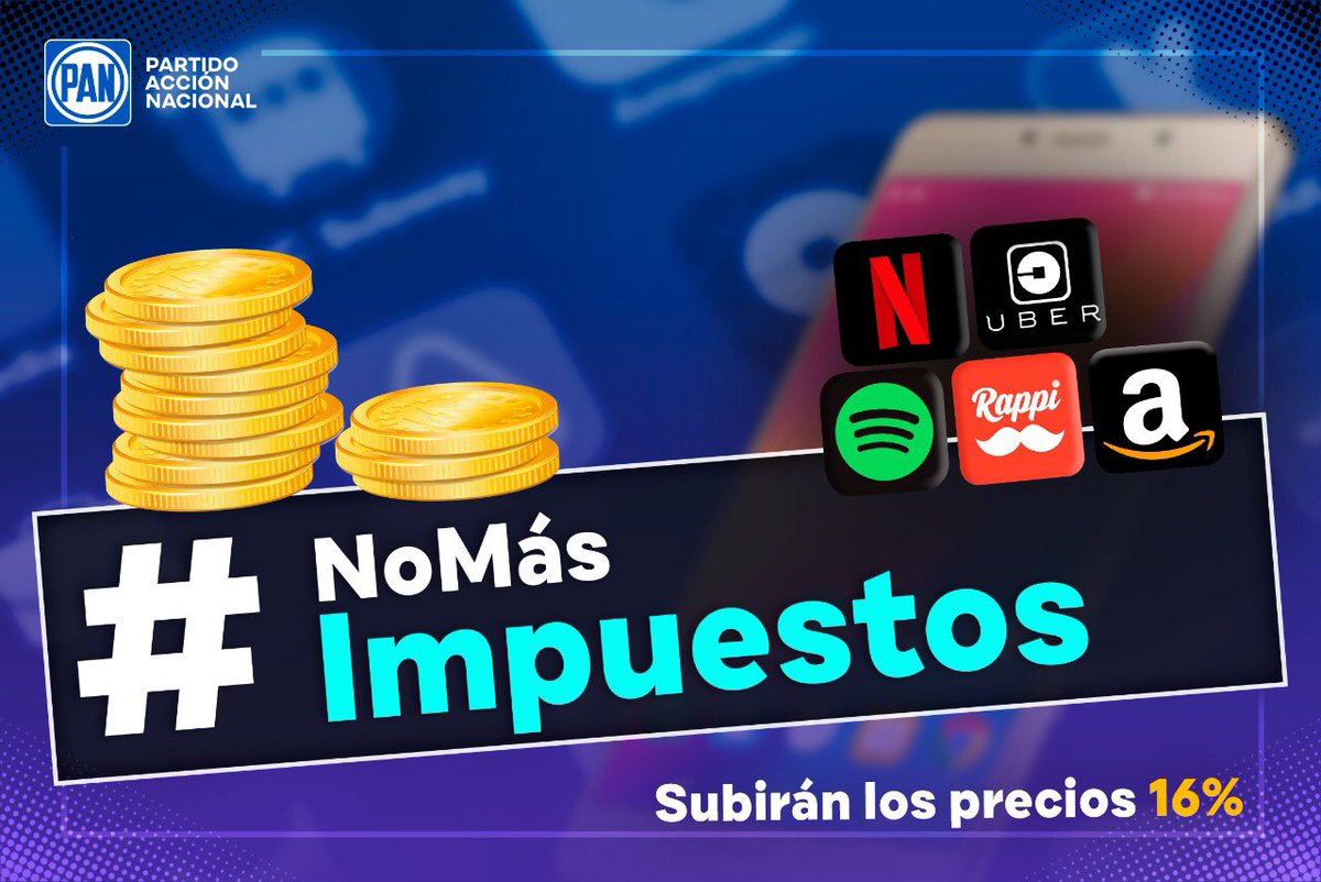 AidRomero1's tweet photo. Estos impuestos los pagará el consumidor final. https://t.co/7ytiq2TJf6