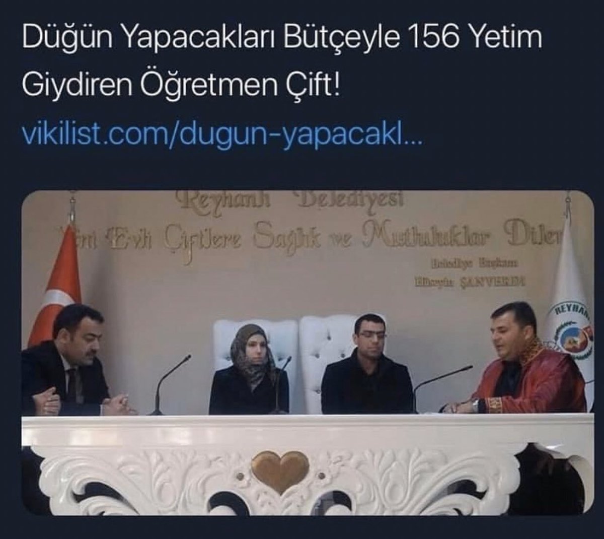 Belki yeni bir haber değil ama çok güzel ve örnek bir haber ❤️
 
Dünyayı sevgi güzelleştirecek 🙏

#72SaatBeklet