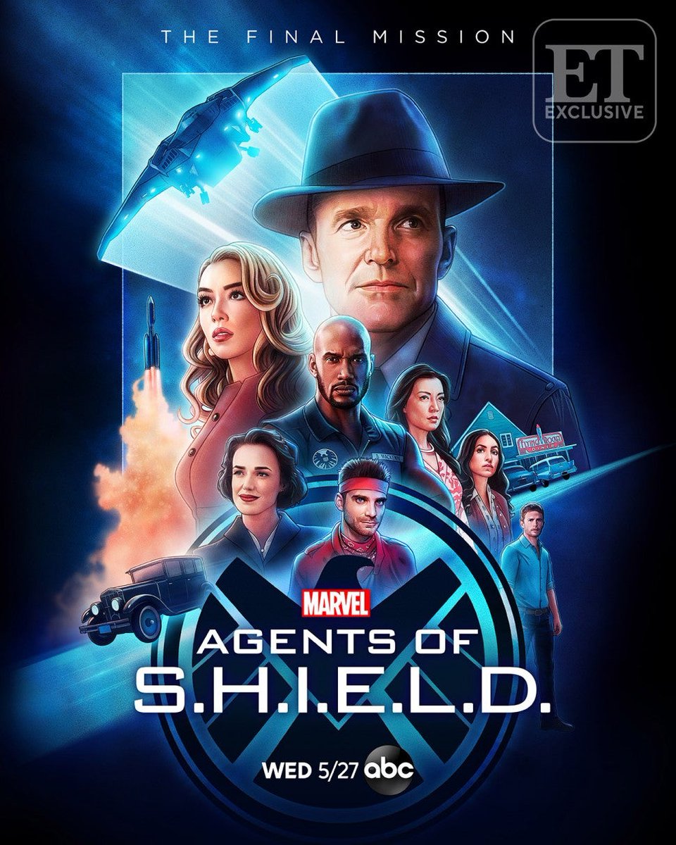Am I the only one who is happy to see season 7 but also sad at the same time because it will be the end of the serie ? 😢 #AgentsofSHIELD <a href="/AgentsofSHIELD/">Marvel's Agents of S.H.I.E.L.D.</a> D-19