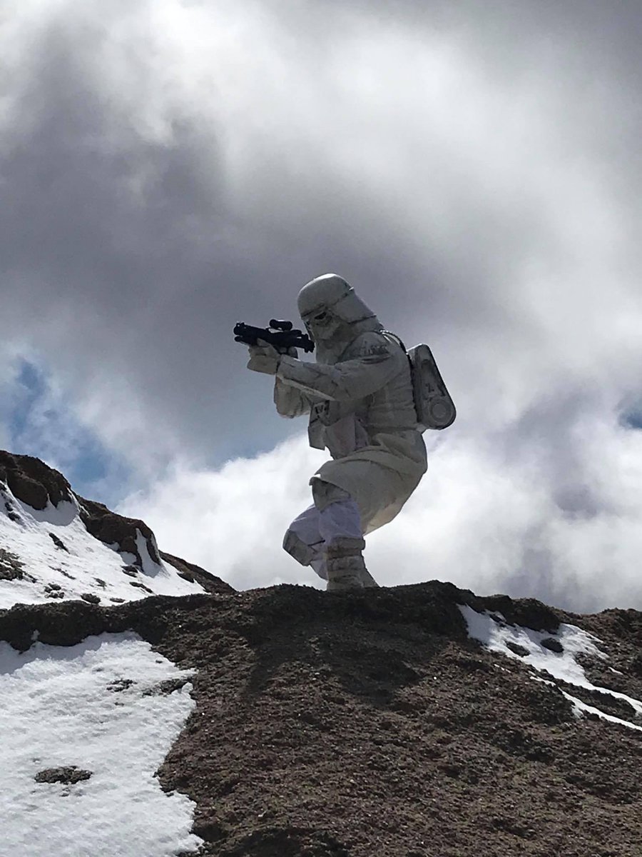 TS-9036 of the <a href="/MexicanGarrison/">501st Legion Mexican Garrison</a> tracking Rebel insurgents prior to the remain at base directives.

#501stLegion #MexicanGarrison #BlizzardForce #StayFrosty #StarWars
