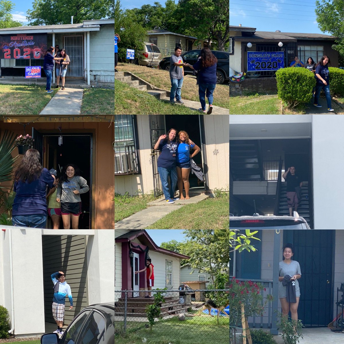 MHS_VP_Sarita's tweet photo. So happy to be able to do something special for our Seniors 💕 We love our MINUTEMEN! Thank you to our wonderful teachers and @EISDPDofSA for participating! #MemorialHS #MinutemenPride #EdgewoodUnited #EdgewoodProud https://t.co/yqFyJWoYZw