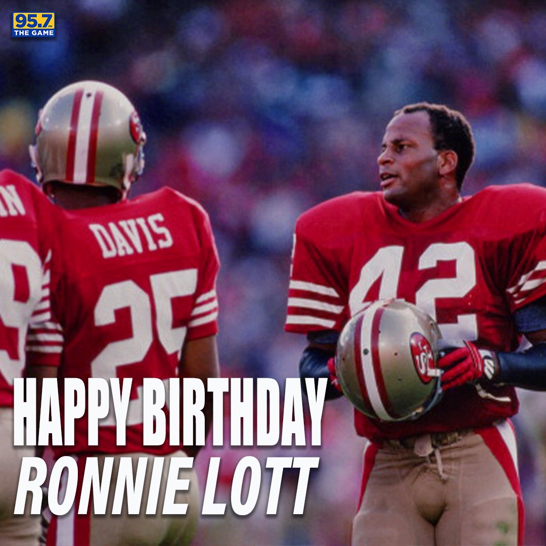 Happy 61st Birthday to the legendary Ronnie Lott! 